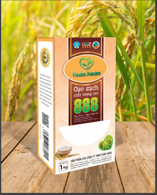 GẠO SẠCH CHẤT LƯỢNG CAO 888